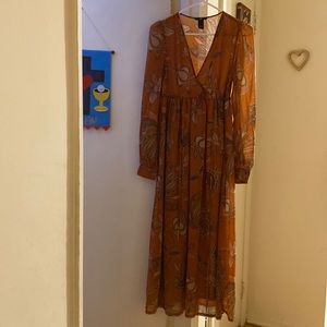 H&M long dress size 4